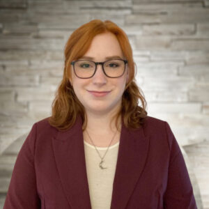 Bio headshot of Catherine Peters.
