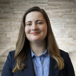 Bio headshot of Sydney Helsel.