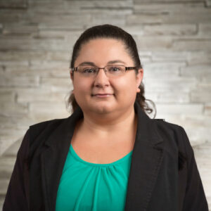 Bio headshot of Jessica Marine.