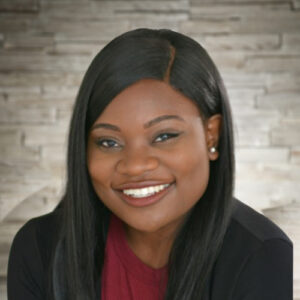 Bio headshot of Adriane Clark.